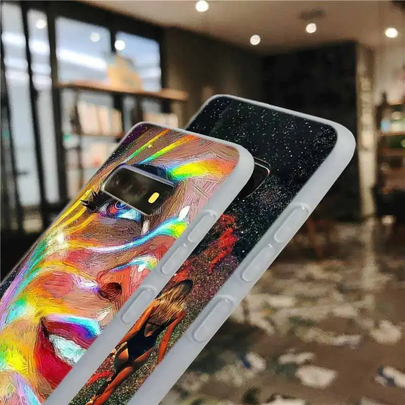 Мягкий чехол для Samsung Galaxy S21 S20 S11 S10 S9 S8 Plus S7 Edge S10e ультра стильный арт в