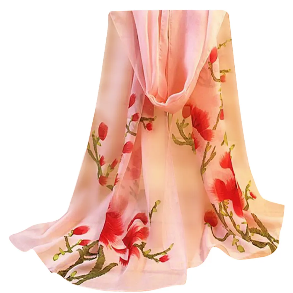 2019 # Модный женский цветочный шифоновый шарф Y92930|chiffon scarf|fashion scarfscarf fashion |