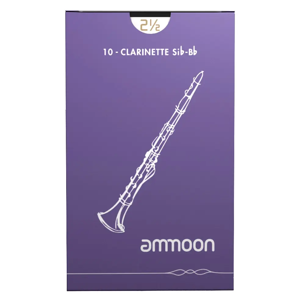 Кларнет ammoon Woodwind Bb традиционная сила тростника 2 5 10 шт./кор.|Детали и аксессуары| |