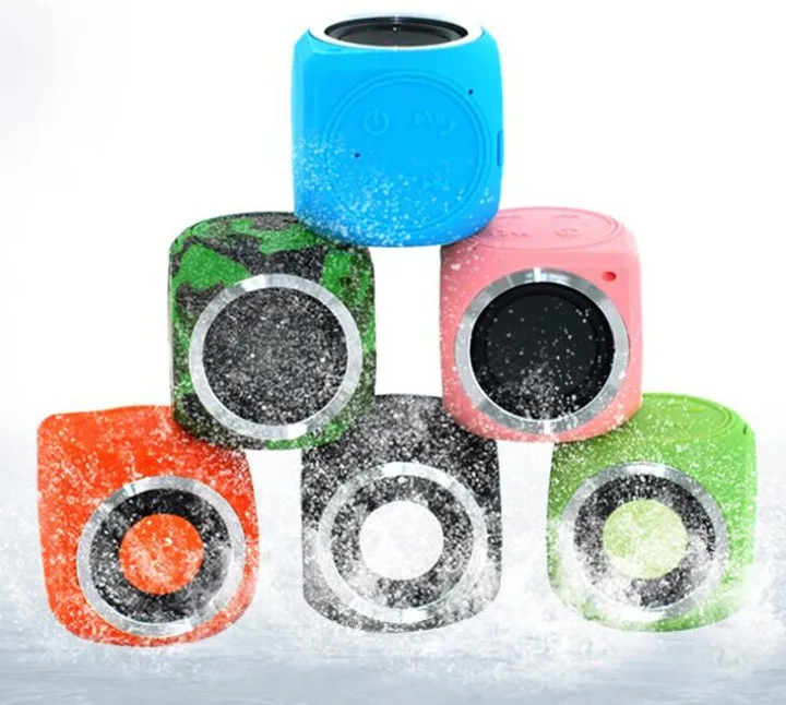 Супер Мини IPX7 Водонепроницаемый Bluetooth Динамик громкой связи Портативный