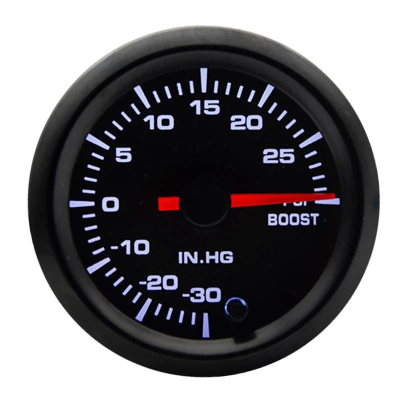 " 52 мм 7 цветов светодиодный автомобильный турбо Boost Gauge PSI метр Высокоскоростной шаговый двигатель с датчиком автомобильный измеритель