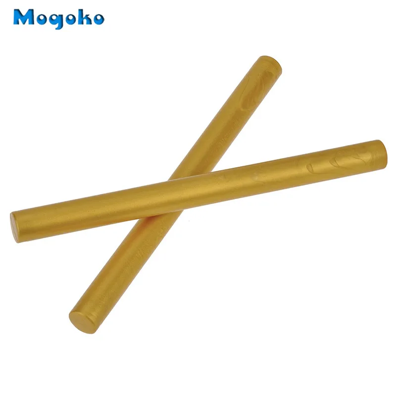 Mogoko, 2 шт., без шнура, фитили, цилиндрический, огненный, рукописный, уплотнительный воск для почты, писем, винтажная колонна, воск, печать, штамп - Цвет: Style 8 Retro gold