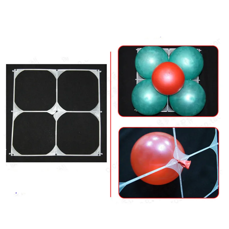 Модные новые воздушные шары Пластиковые 4 отверстия сетка латексные аксессуары