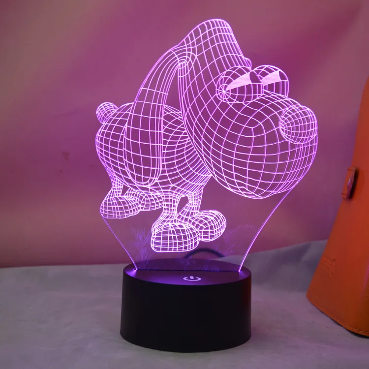 СВЕТОДИОДНЫЙ ночник в виде собаки и животного креативсветильник Настольный