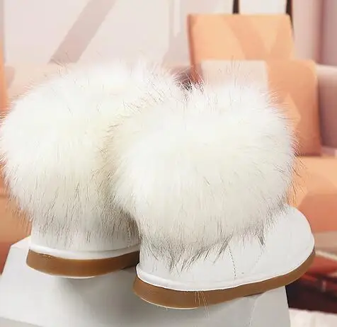 Классические ботинки для мальчиков и девочек на осень зиму из хлопка