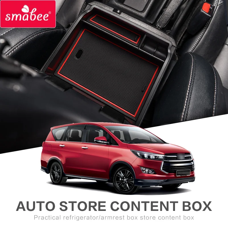 Полка для мелочей автомобильный органайзер Toyota Innova AN140 2015 ~ 2019 140 2016 2017 2018 Kijang