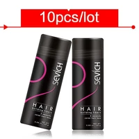 10pcslot 25g sevich hair building fibers styling color powder extension keratin thinning hair thicking loss spray applicator