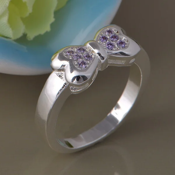 Оптовые высококачественные посеребренные модные ювелирные кольца WR-823 - купить