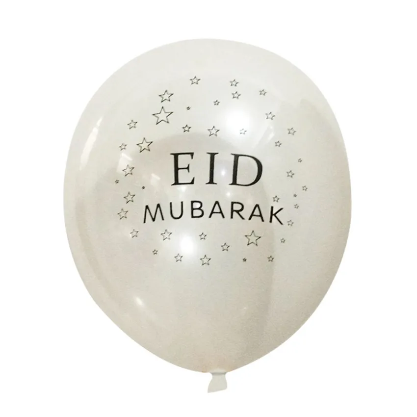 EID 10 шт. ИД Мубарак декоративный шар s Рамадан и Ид украшения Мусульманский Исламский декоративный шар Рамадан Мубарак вечерние принадлежности - Цвет: EID