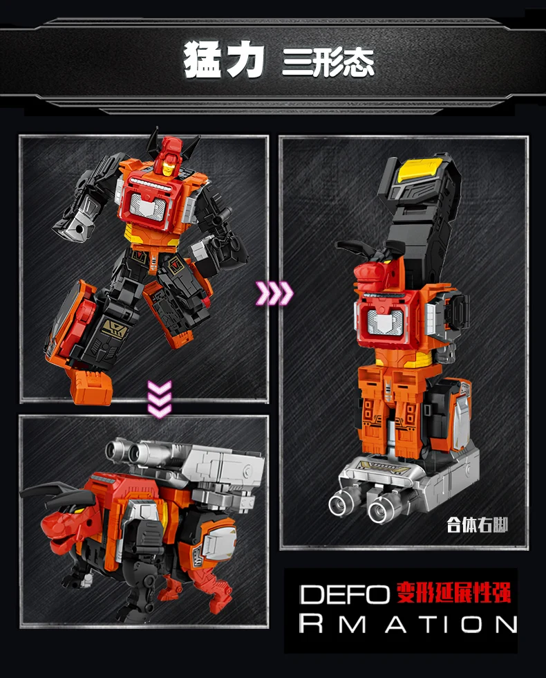 Трансформированных Wei Jiang Predaking War Eagle Sabertooth носорог острое лезвие Сталь коготь