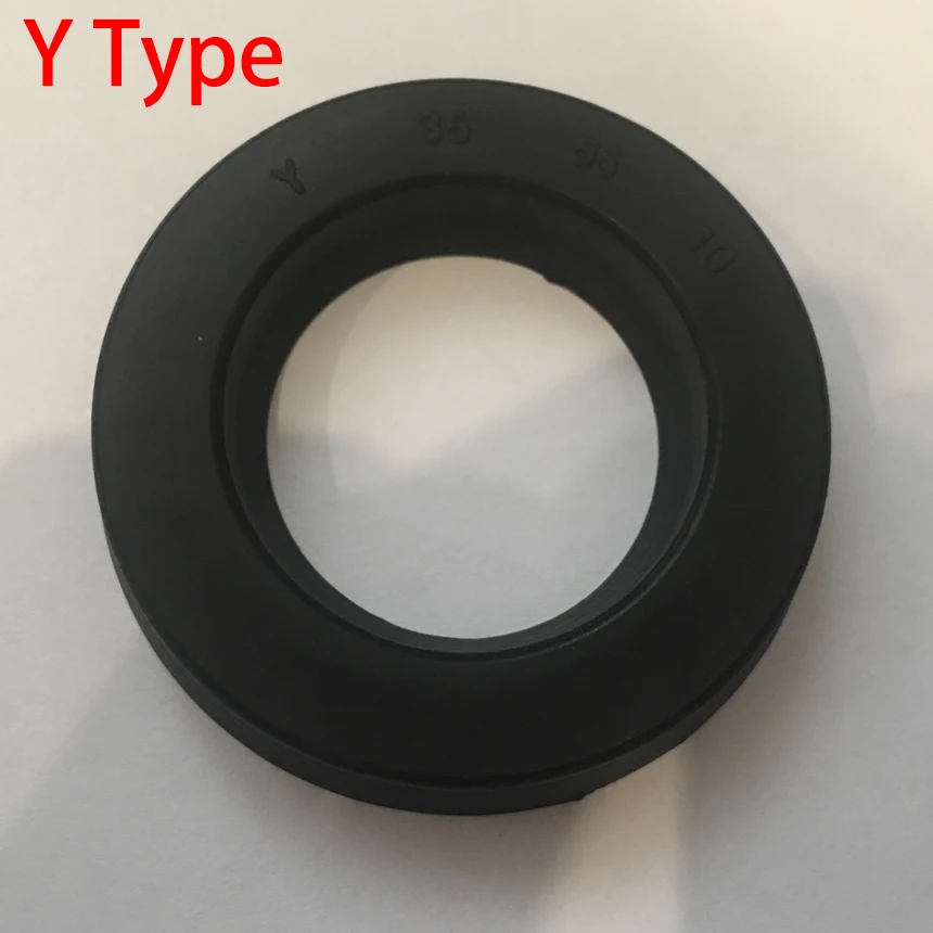 

125*155*15 125x155x15 130*160*15 130x160x15 Y Type Black NBR Rubber Hydraulic Piston Rod Grooved O Ring Gasket U Lip Seal