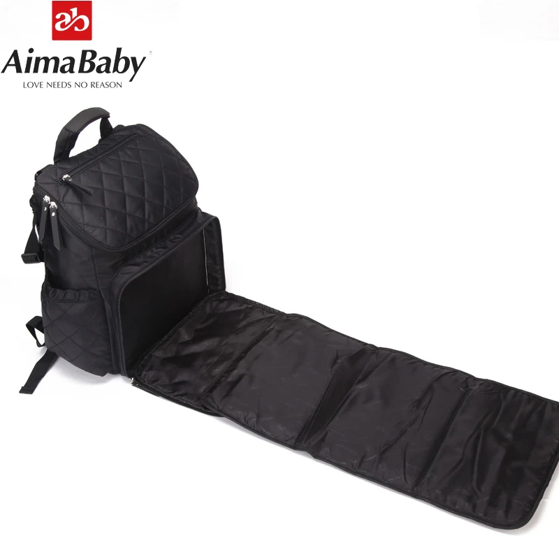 Сумка для подгузников AIMABABY модная сумка мам брендовый дорожный рюкзак малышей