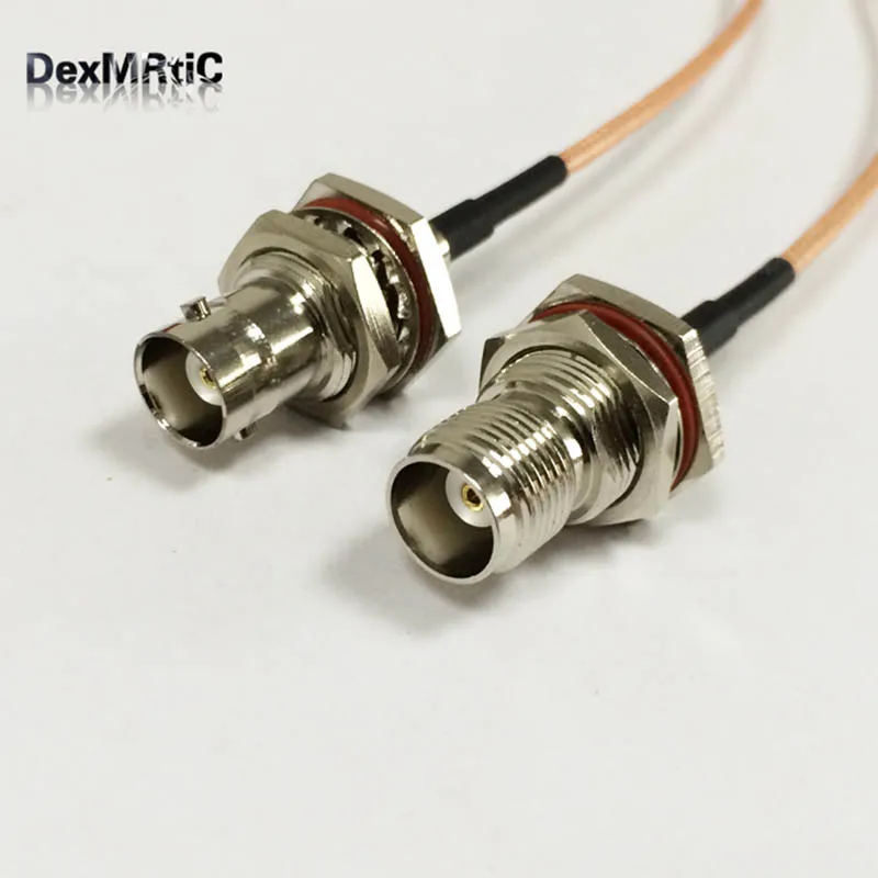 BNC соединительный кабель Female переключатель шасси разъем TNC RG316 15 см|cable grab|cable