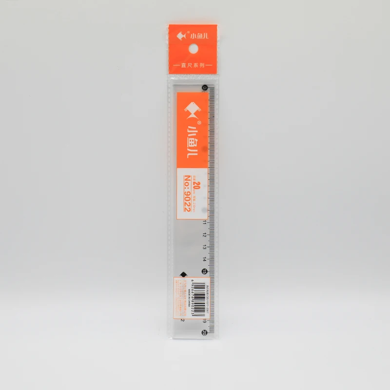 Простой Прозрачный Пластик правитель студент 18 см прямо Рисование высоким