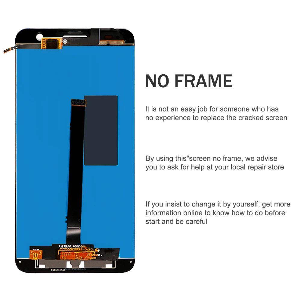 For ZTE Blade V7 Screen LCD Touch Digitizer display Assembly With Frame Replacement Phone | Мобильные телефоны и