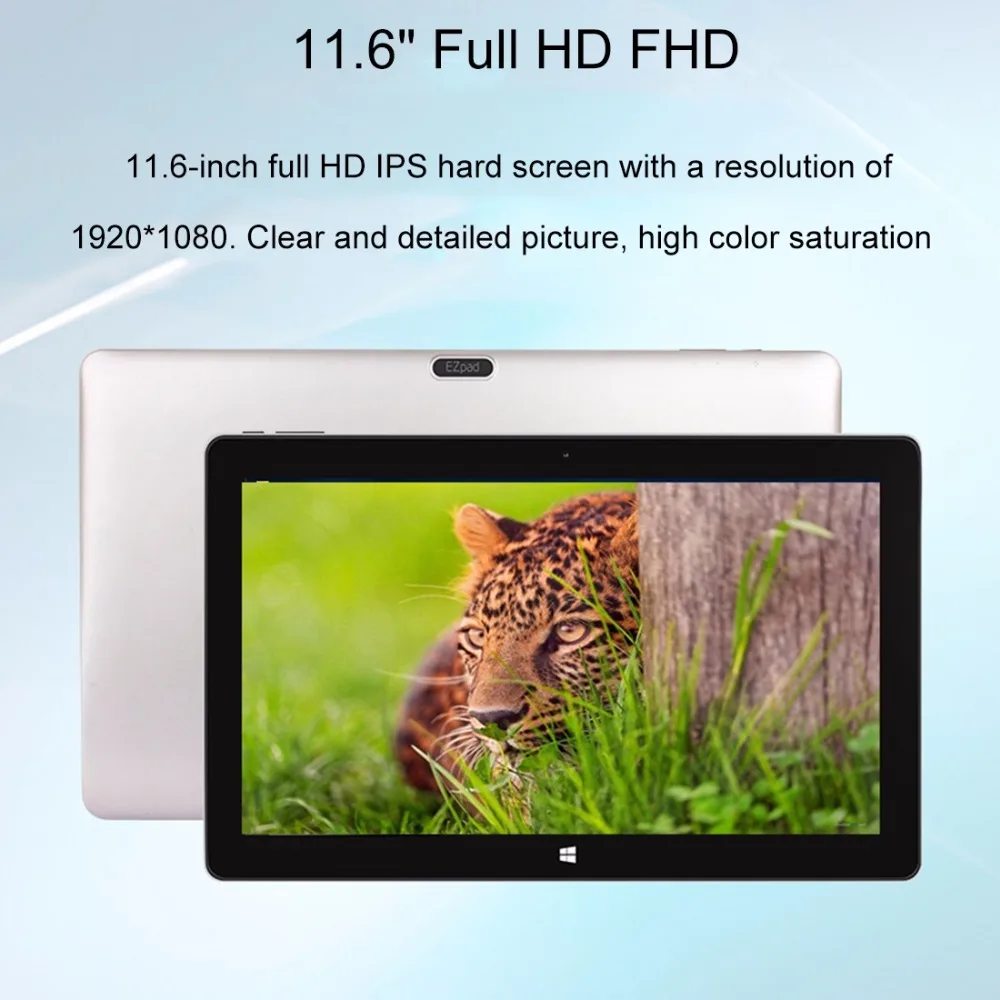 Jumper EZpad 6 Pro планшет с 11 дюймовым дисплеем четырёхъядерным процессором Intel Apollo Lake