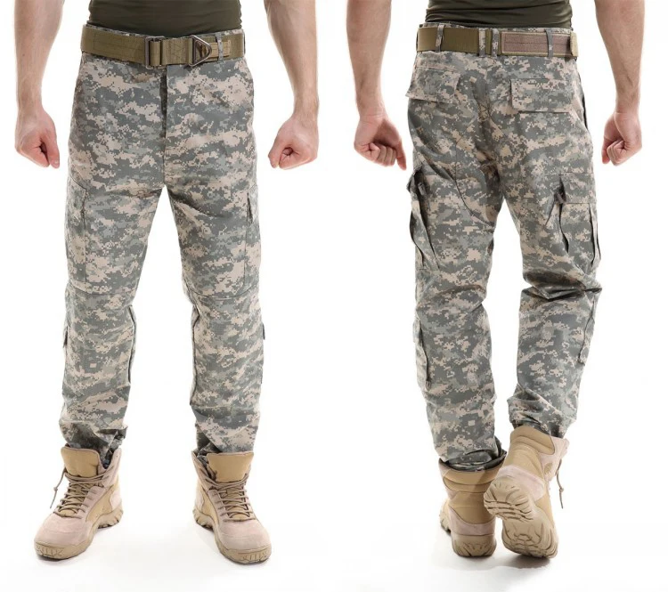 Camouflage Pants Military Tactical Trousers Army Combat Pants Special Forces SWAT Work Pants Men Casual Cargo Sweatpant
