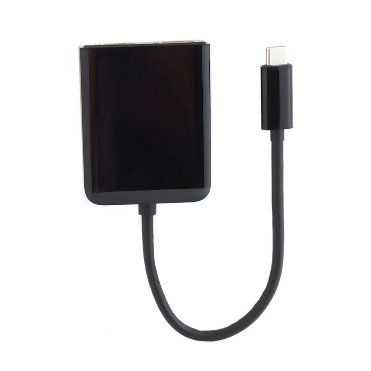 USB-C USB 3.1 Type C to Dual HDMI 4K 30HZ Adapter for Laptop &amp Macbook Monitor HDTV |