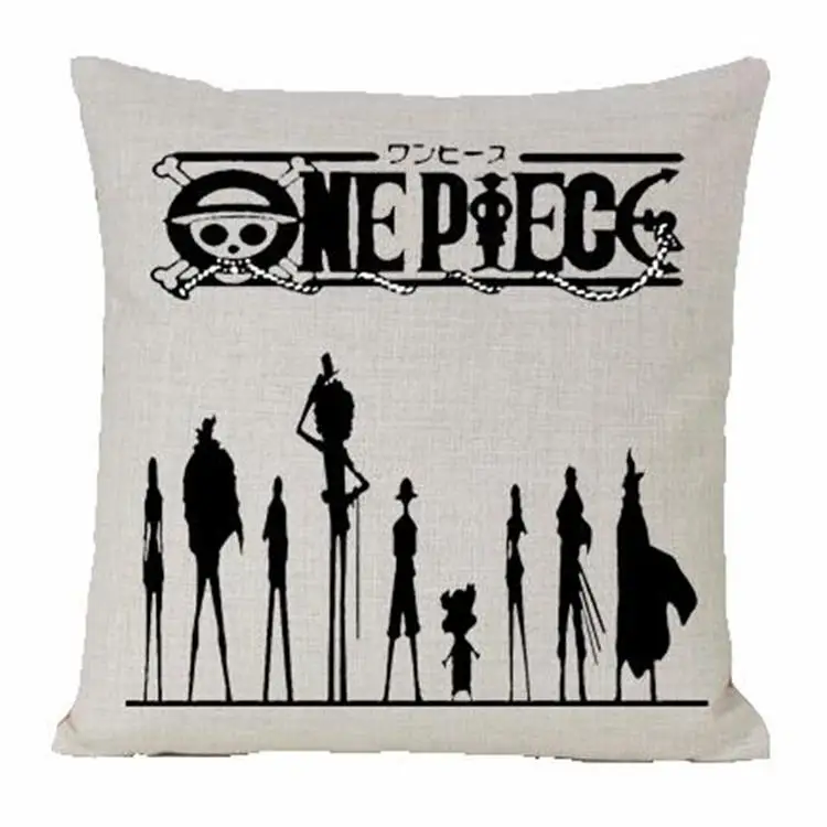 

One Piece pillow cover, Japanese creative cartoon Animation One Piece throw pillow cover pillow case