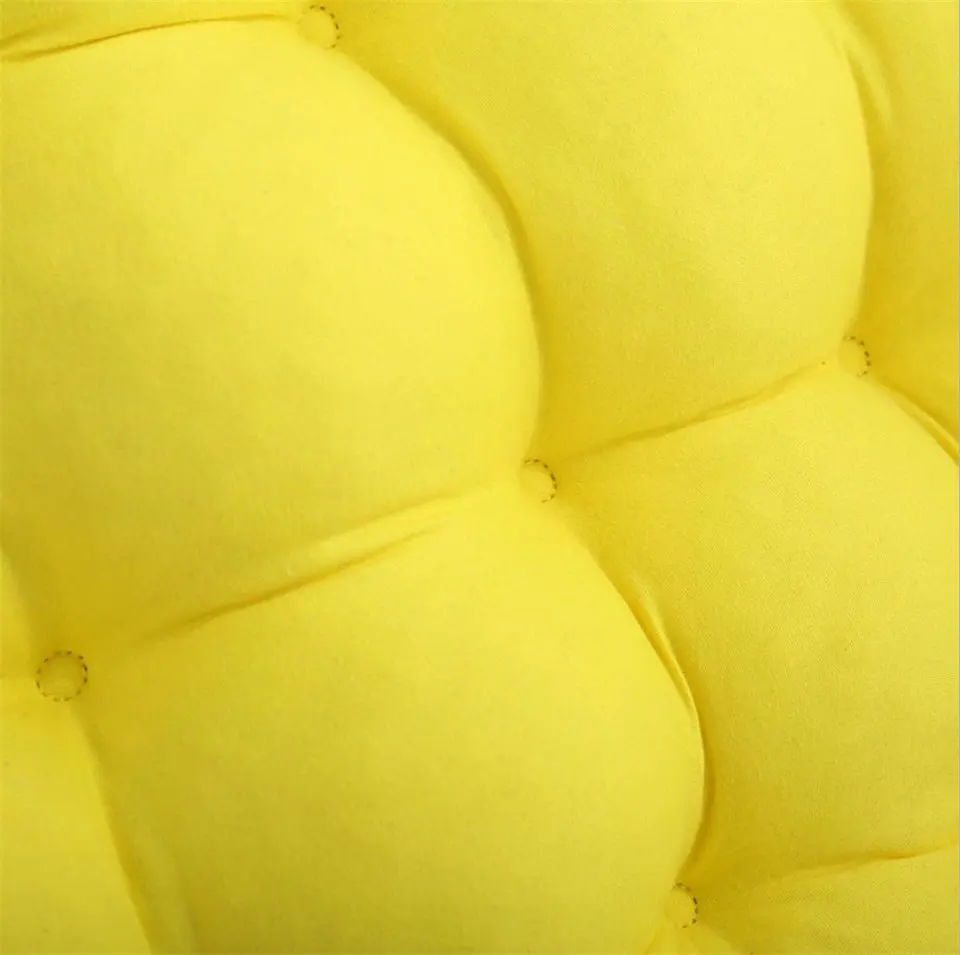 Slow Dream Seat Подушка Декор твердая задняя подушка Sqaure 40X40 см желтый модный подарок с