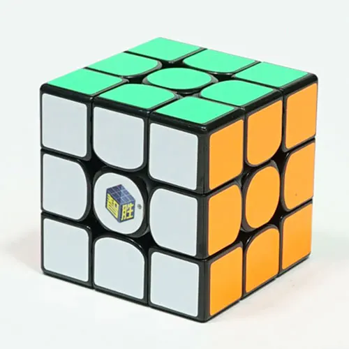 Yuxin Huanglong 3x3 м скоростной магический куб магнитный 3x3x3 Cubo Magico 3*3 Игра-Головоломка Развивающие игрушки для детей - Цвет: Huanglong 3x3 black