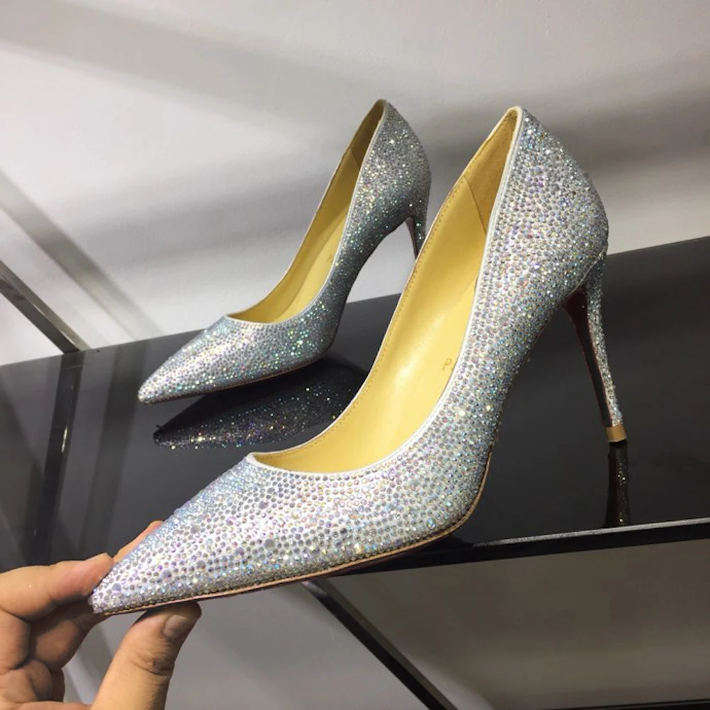 Женские туфли-лодочки пикантная женская обувь на высоком каблуке тонком