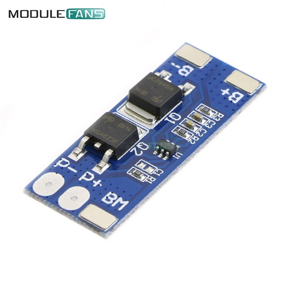 10 шт. защитная плата для литий ионных аккумуляторов 2S 8A 18650 Li Ion BMS PCM 15A модуль Pcm