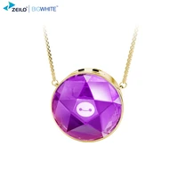 free shipping ionic crystal necklace air freshener remove smoke protective mini usb personal necklace air purifier aie cleaner