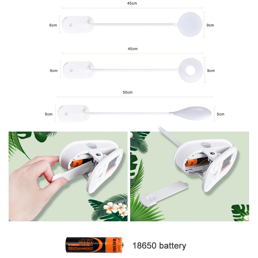 Светодиодный ночсветильник EeeToo с зарядкой от USB для детей настольная лампа