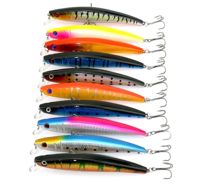 

11cm 11g Mino for lure fishing 1 to 5 m water level 100 pcs
