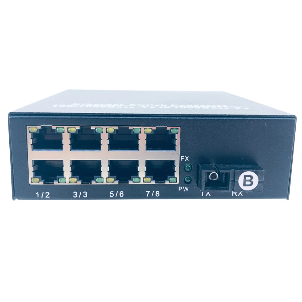 1 25 нм гигабитный волоконный коммутатор Ethernet оптический медиа-конвертер