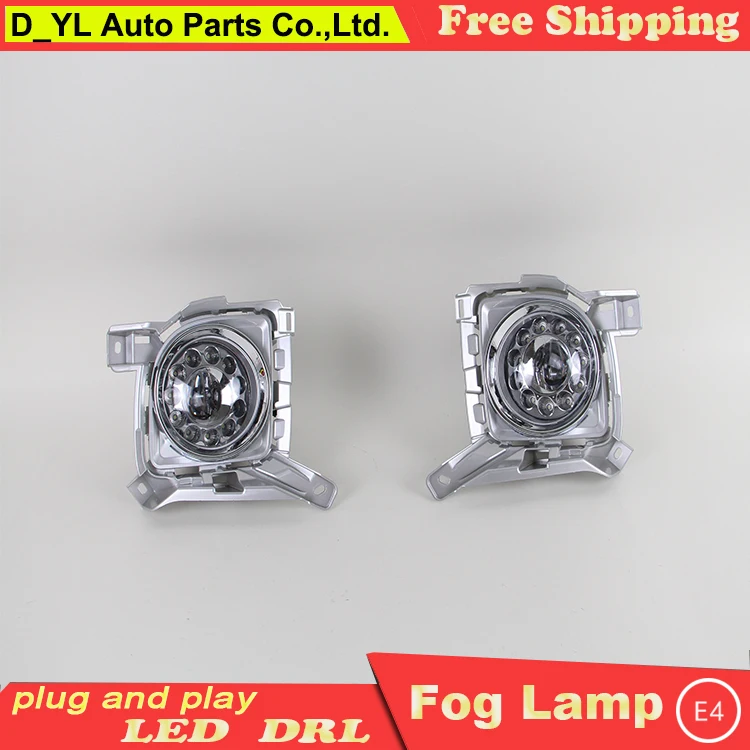 Тюнинг автомобилей для Land Cruiser FJ200 2012-2014 светодиодный DRL высокая яркость
