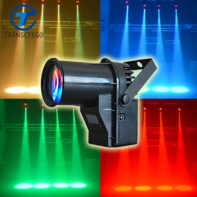 Диско светильник TRANSCTEGO лазерный сценический DMX 512 RGBW Светодиодный точечный из