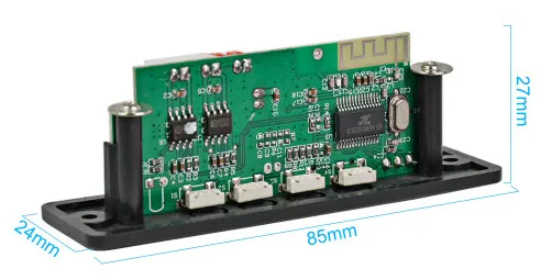 DC3.7 5V MP3 аудио декодер плата Bluetooth усилитель 3 Вт * 2 Поддержка U диск FM радио TF карта