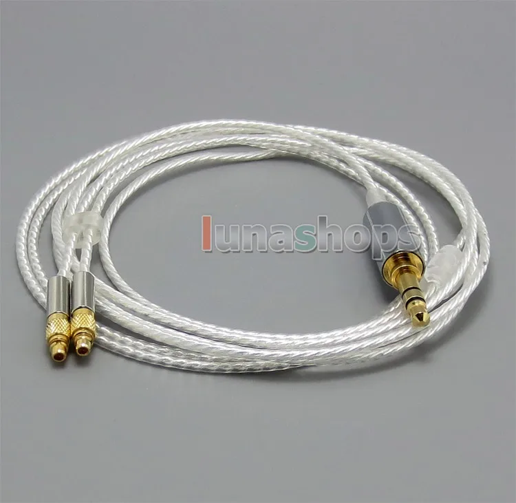LN004672 6N OCC серебряный шнур с покрытием хедафон кабель для Shure shure srh1440 srh1840 SRH1540