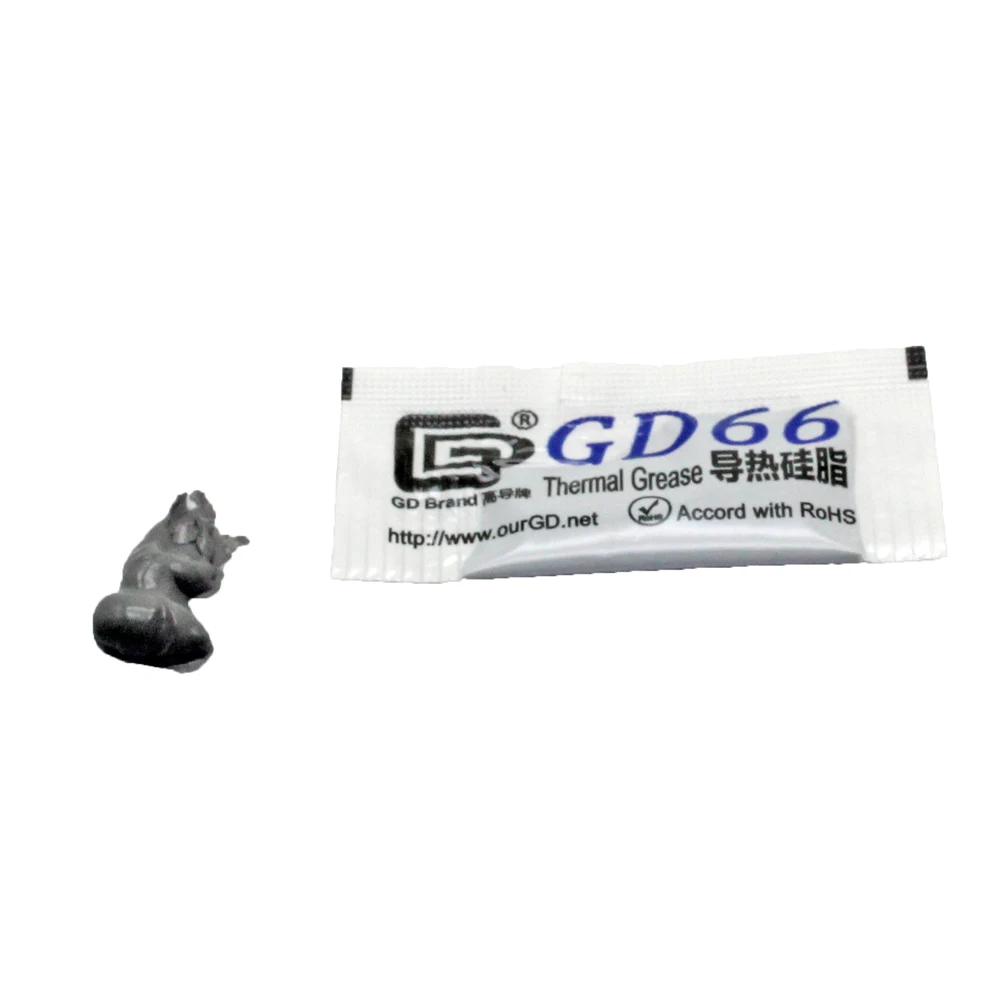 10 шт./лот 0 5 г термопаста проводящая силиконовая паста для чипа ЦП Gpu Vga Ram Led IC
