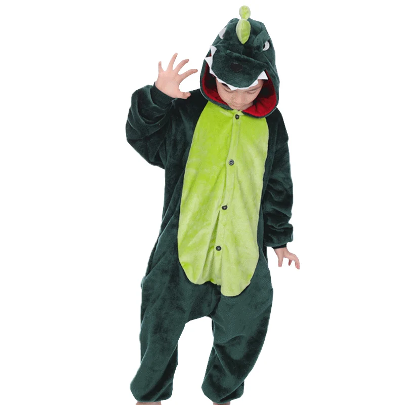 Животного Pikachus кигуруми Стич Детские пижамы унисекс для мальчиков и девочек