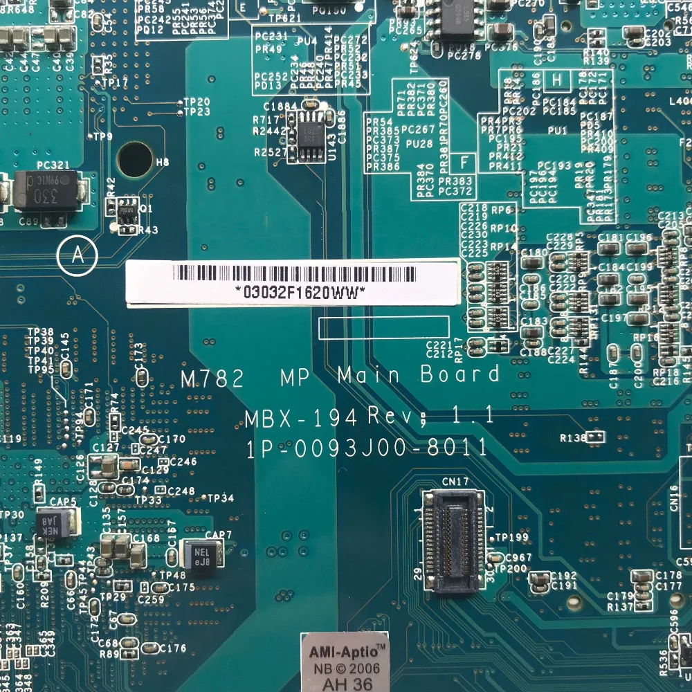 SZWXZY для Sony VAIO M782 VGN AW материнская плата ноутбука PM45 DDR2 A1563298A MBX 194 100%