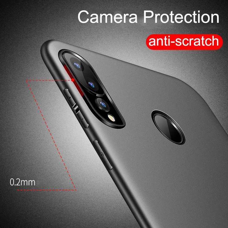 For UMIDIGI A5 PRO Case Soft Matte Back Phone Cover Slim Shockproof Global Version Space Gray | Мобильные телефоны и