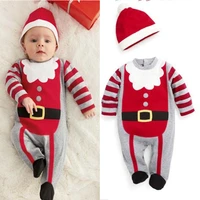 christmas newborn baby girls clothes baby santa claus performance clothes female kids carnival child jumpsuit girls kids pajamas