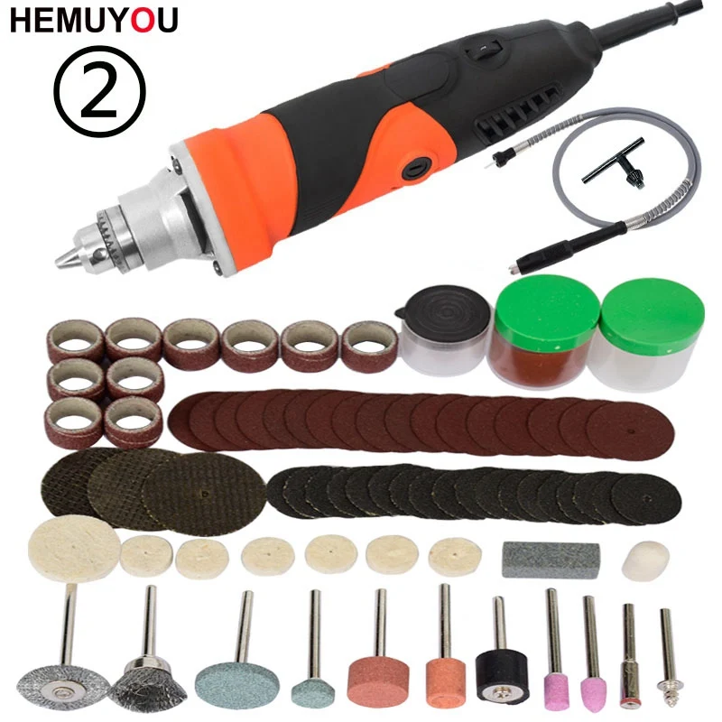 400 Вт Dremel электрическая дрель мини гравер с 6 переменной скоростью для Dremel металлообрабатывающий сверлильный станок полировка 220 В