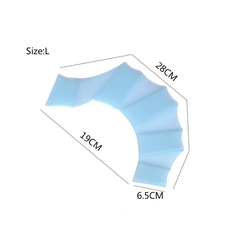 1 шт. детские перчатки для плавания взрослых ласты из силикона на ладони дайвинга