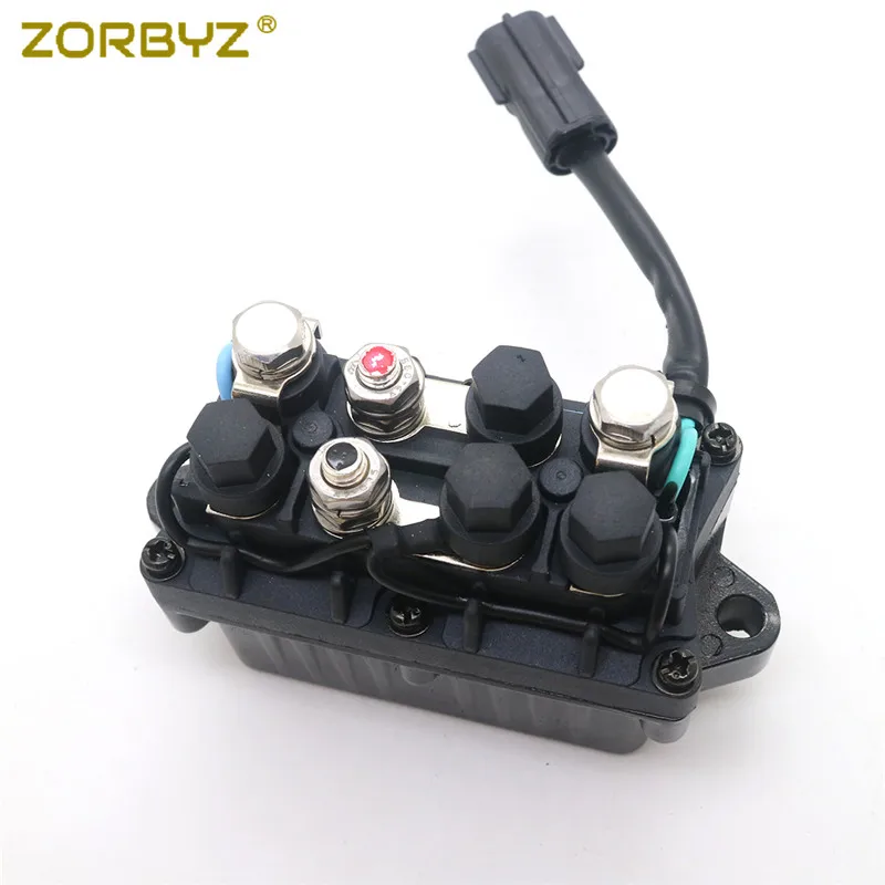 ZORBYZ 1 шт. 2 штифта триммера реле для Yamaha 4 тактный подвесной 63P 81950 00 & 68F 01|Накладки и