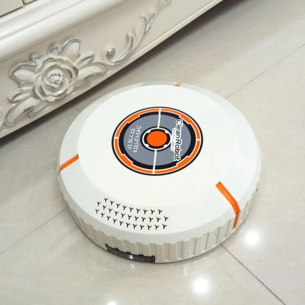 2 ColorHome Автоматический робот уборщик микрофибра умный моющий углы пола пылесос