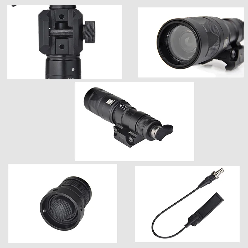 Element Airsoft Surefie M300 светодиодный тактический вспышки светильник для охоты M300W KM1-A Строб пистолет светильник оружие светильник EX385