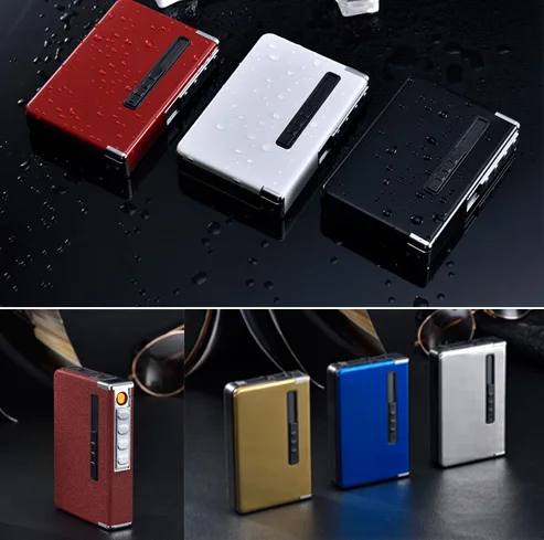 Креативный индивидуальный USB Электрический чехол для прикуривателя 8 упаковок