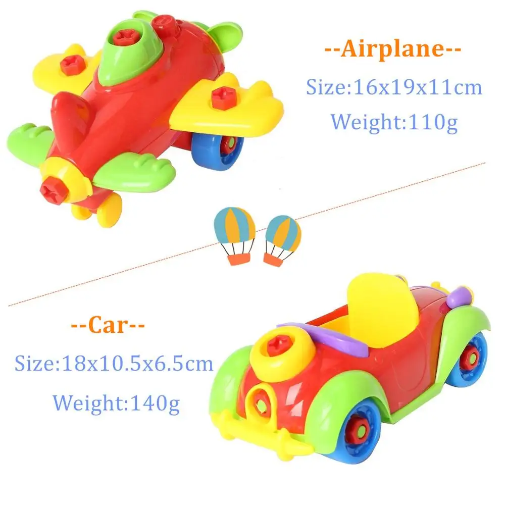 Разборка сборки строительные блоки игрушки автомобиль вертолет модель