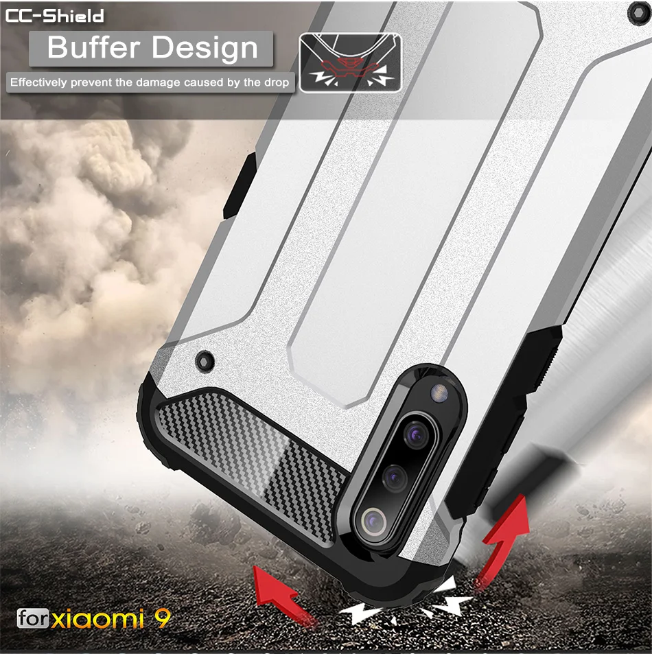 Armor Case for XIAOMI Mi 9 SE Mi9 Mi9SE Phone Bumper Play MiPlay Mix 3 Mix3 Protection Cover 7 |