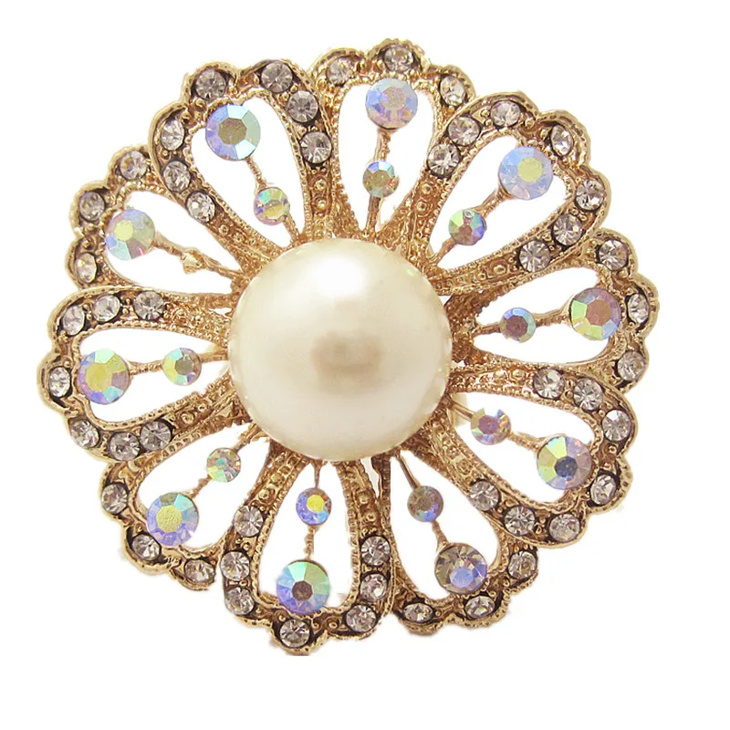OneckOha модный хиджаб булавка AB искусственная петля Кристалл Пашмина | Украшения и