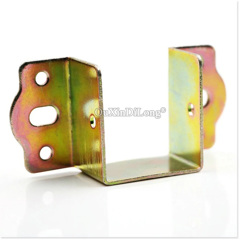 Брендовые Новые 20 шт./лот металлические кронштейны для кроватей 40 мм вешалка